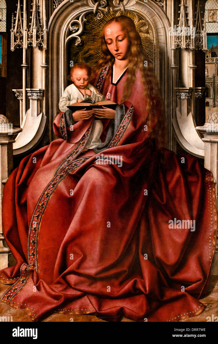 Mary with Child by Quentin Matsys ( Quinten Matsijs) 1466–1529 Flemish Belgian Belgium Stock Photo