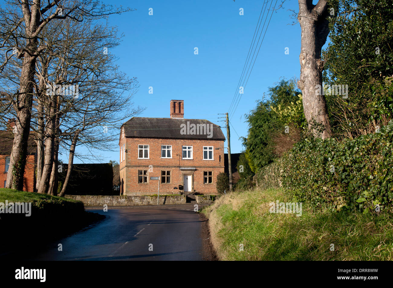 Hurley village, Warwickshire, England, UK Stock Photo Alamy