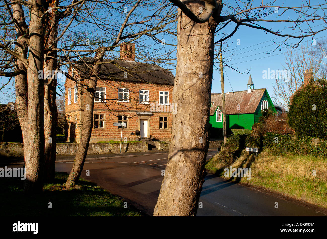 Hurley village, Warwickshire, England, UK Stock Photo Alamy
