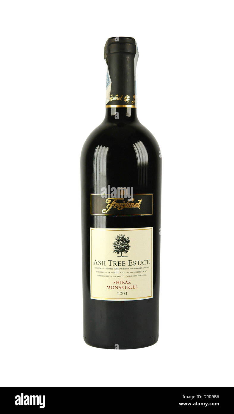 Freixenet Ash Tree Estate wine bottle Stock Photo - Alamy