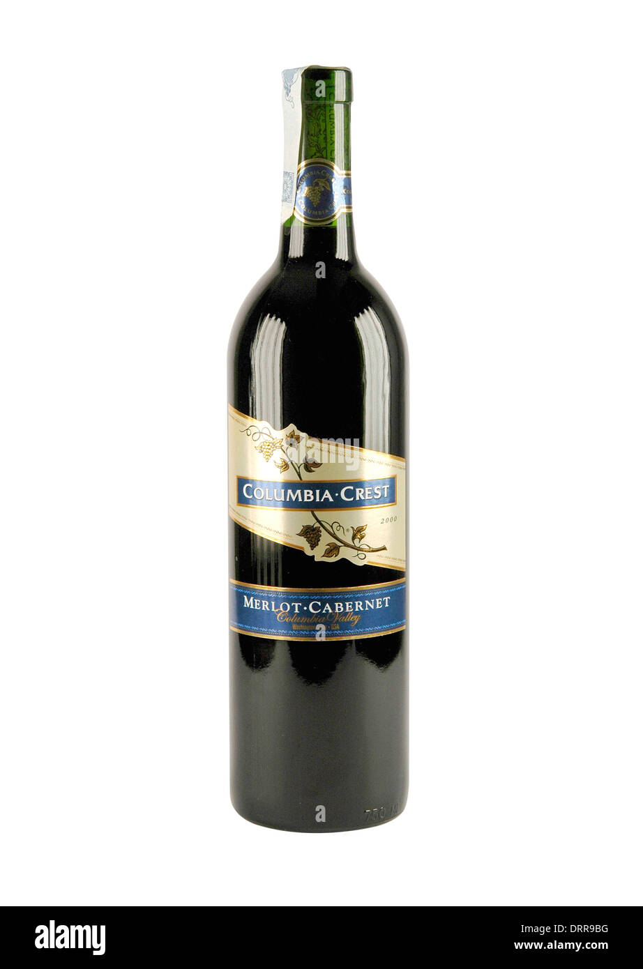 Columbia Crest wine bottle Stock Photo Alamy