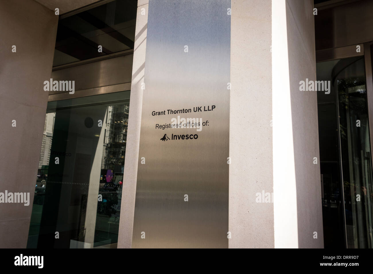 Grant Thornton UK LLP building entrance at 30 Finsbury Square, London