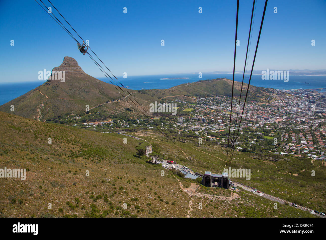 Cable car table mountain south hires stock photography and images Alamy