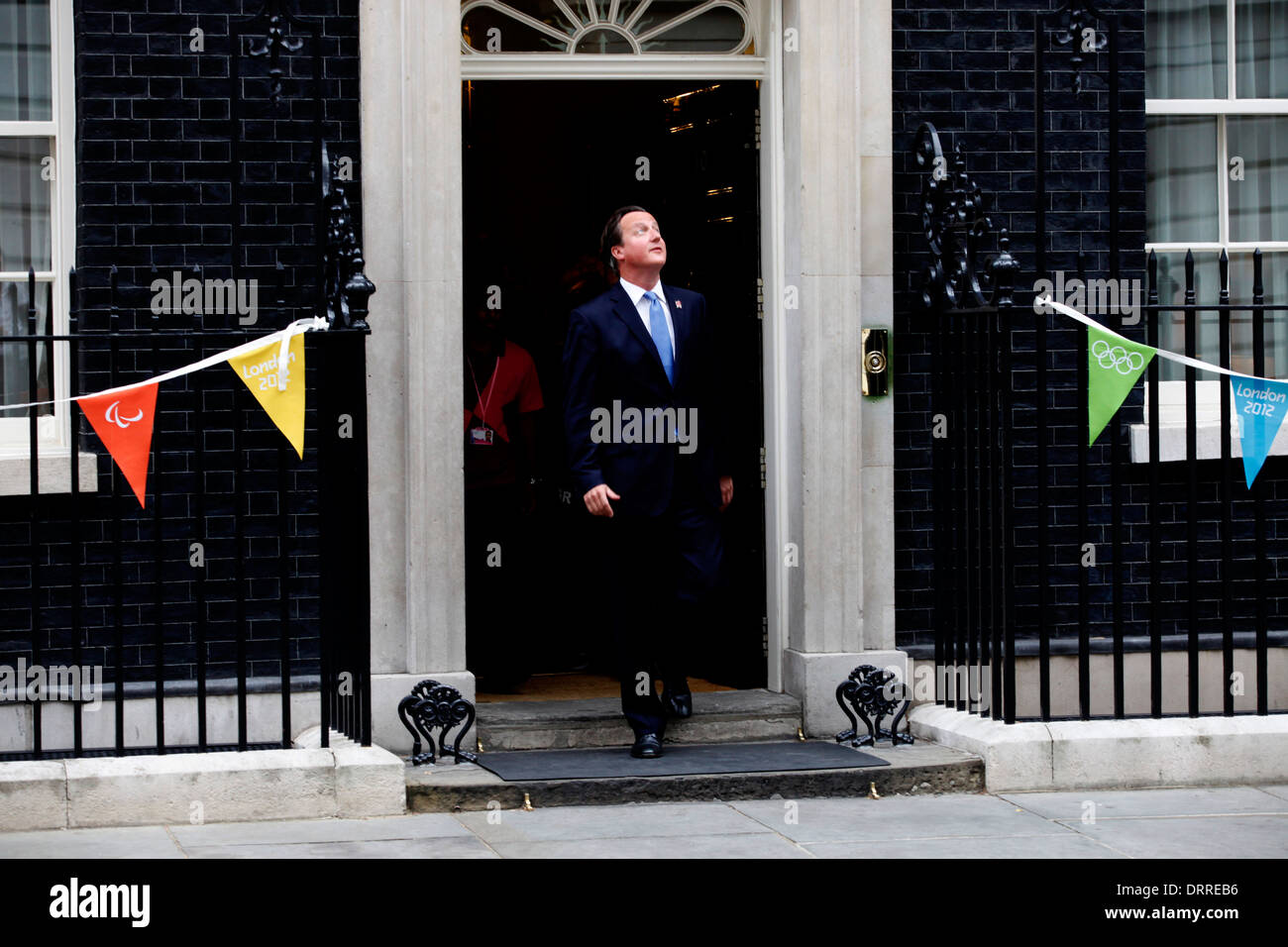 British Prime Minister David Cameron Stock Photo