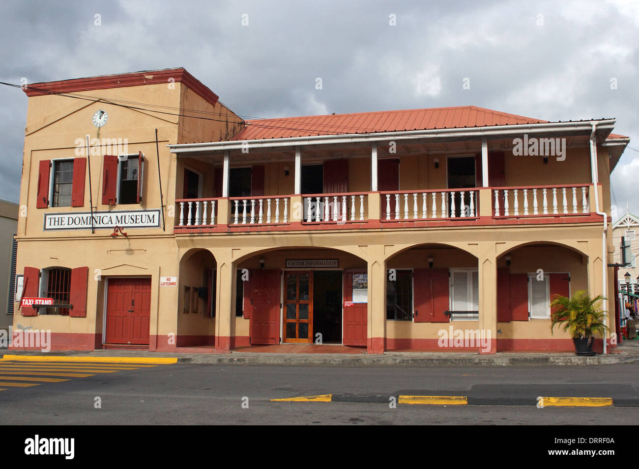 Museum, Roseau, Dominica, Caribbean Stock Photo Alamy