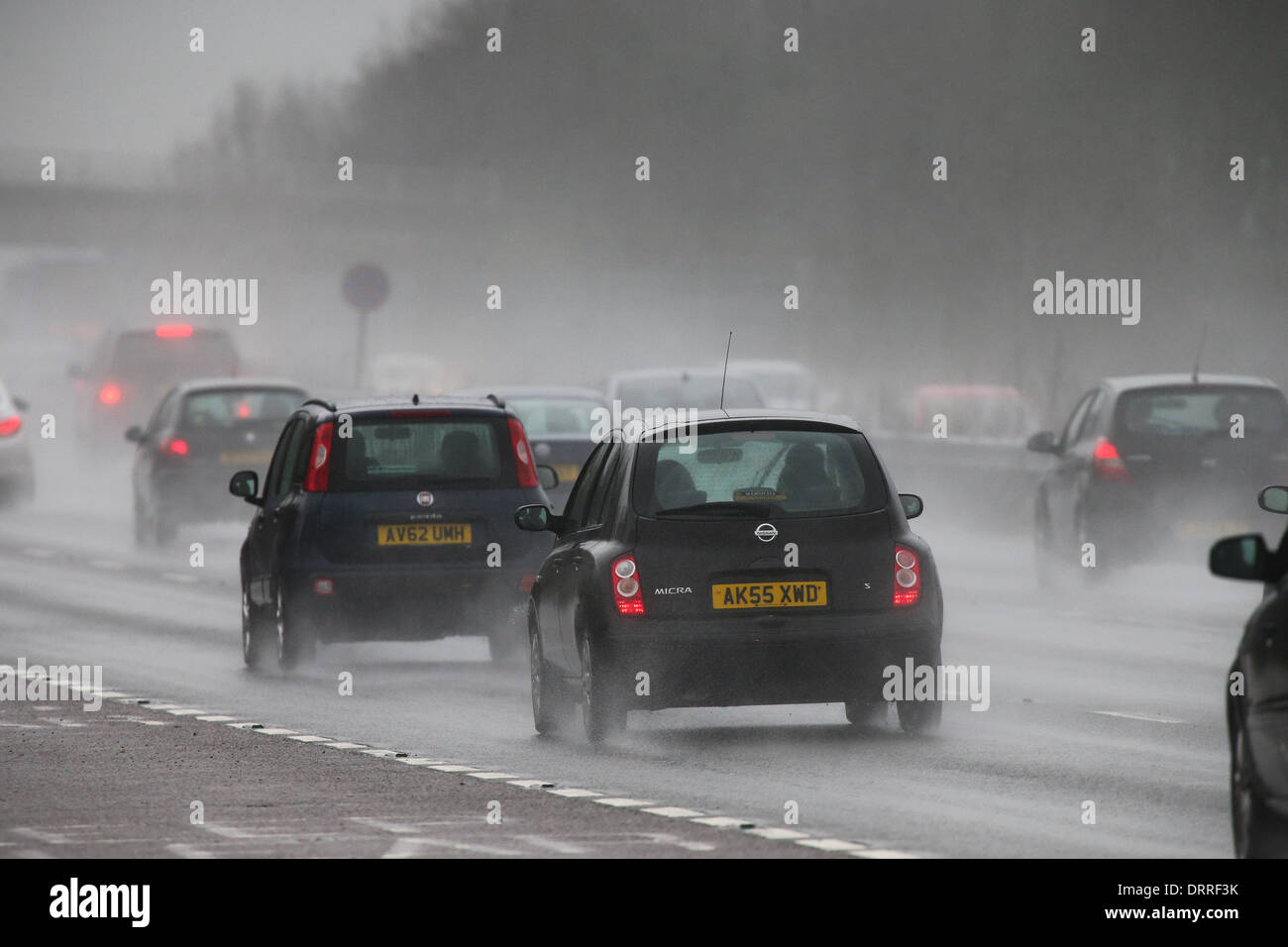 Busy a14 dual carriageway hi-res stock photography and images - Alamy