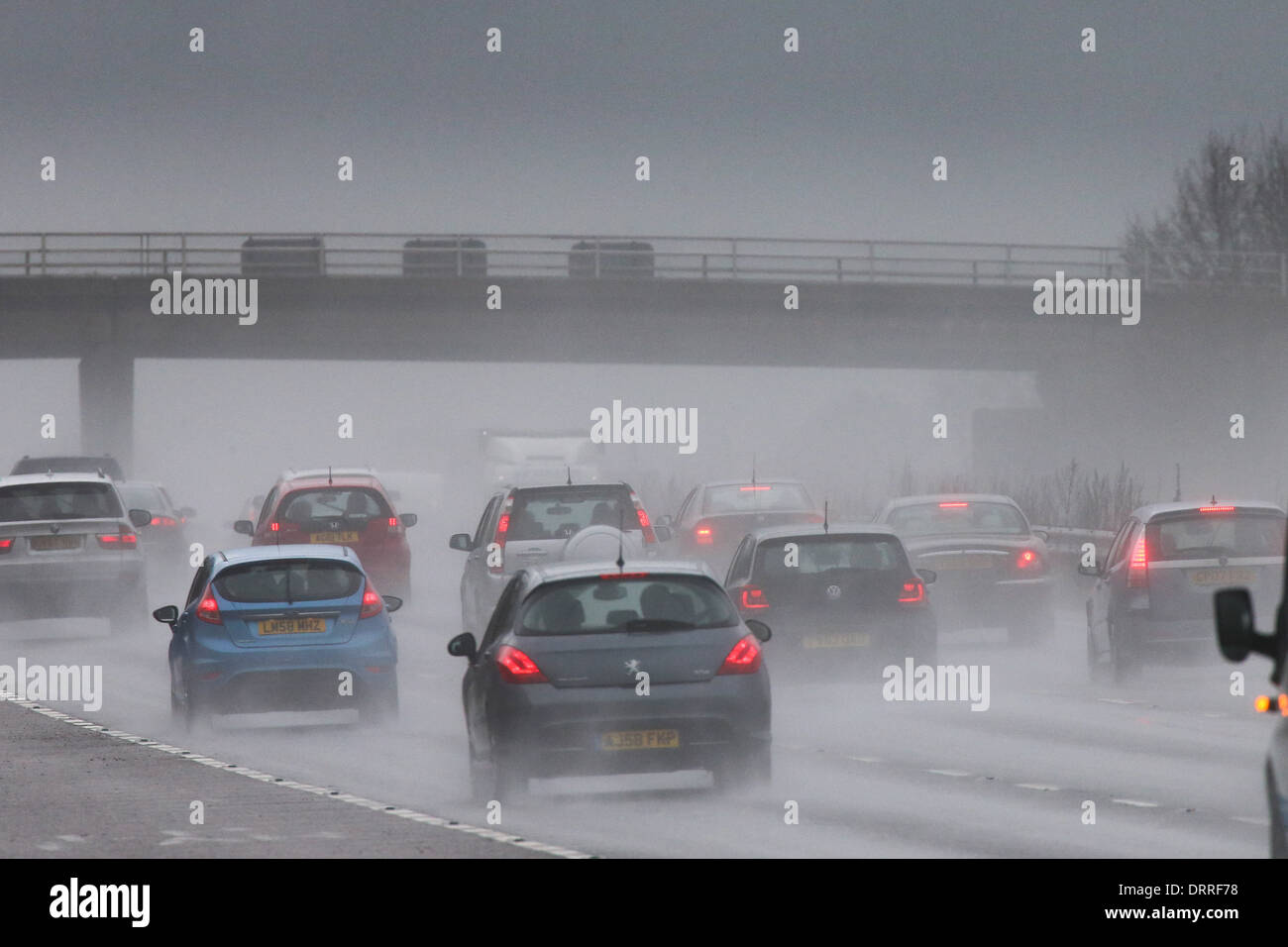 Busy main trunk road a14 hi-res stock photography and images - Alamy