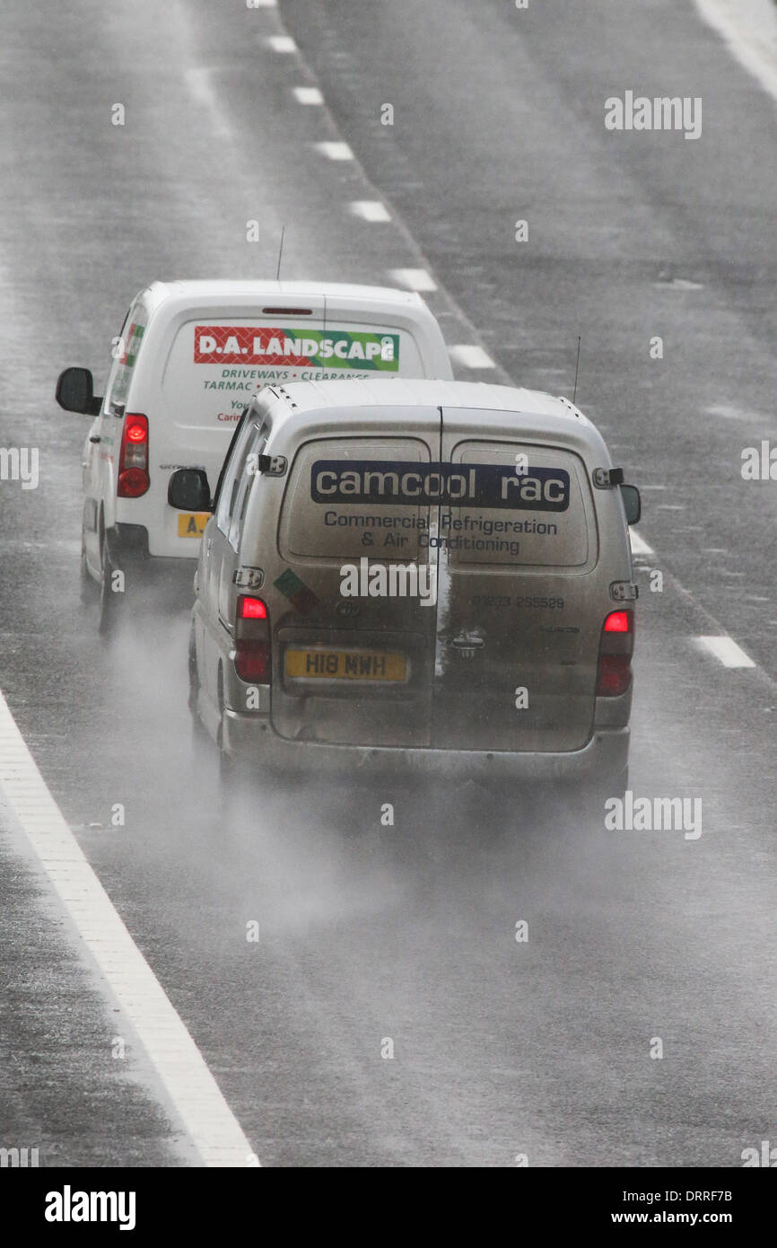 Busy main trunk road a14 hi-res stock photography and images - Alamy