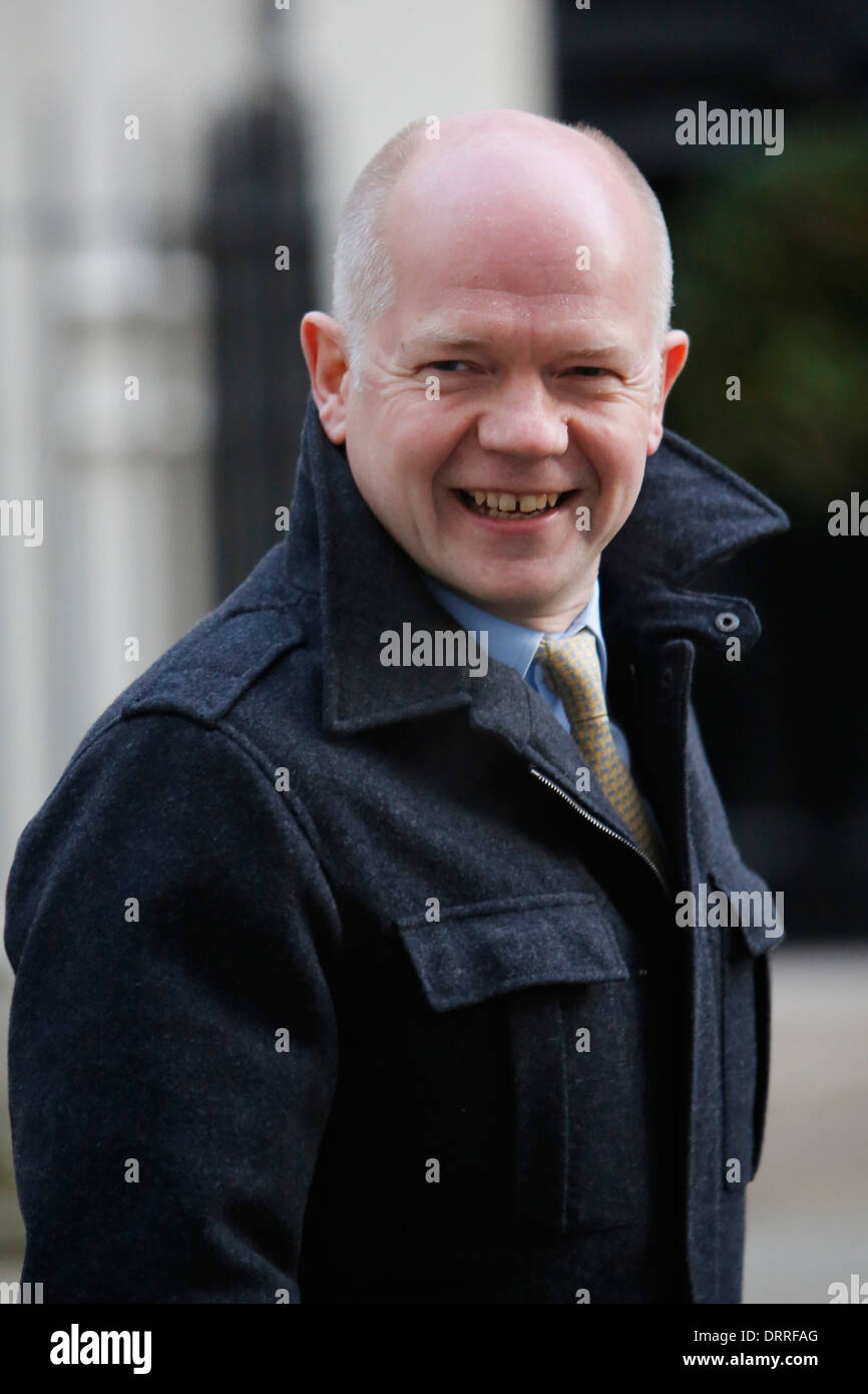 Foreign Secretary William Hague Stock Photo