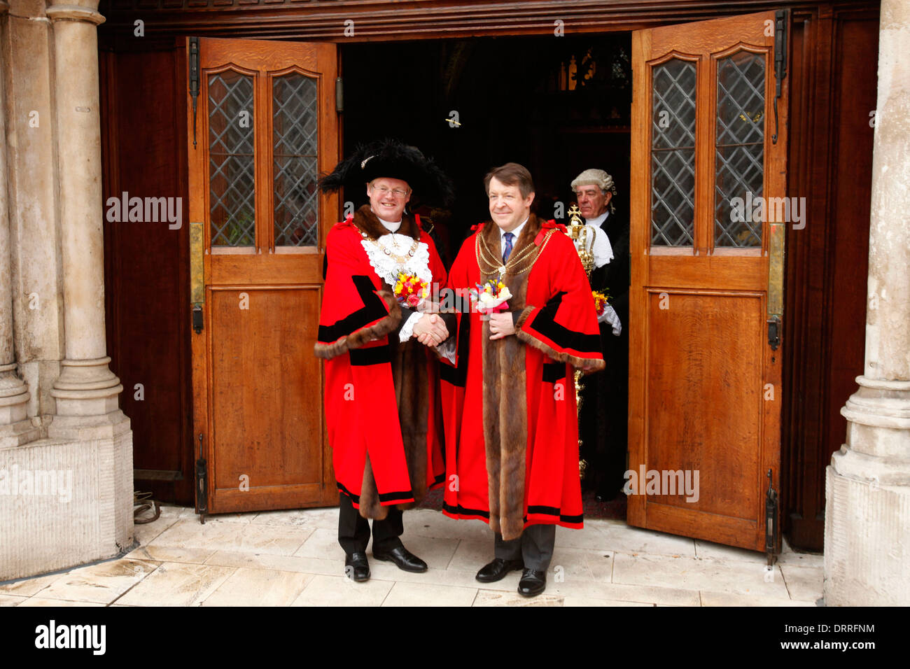 Roger Gifford, the new Lord Mayor Stock Photo