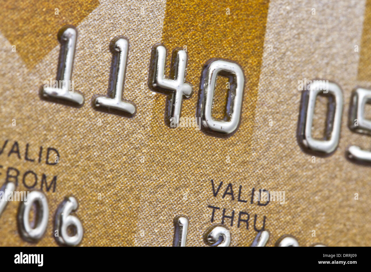 Gold credit card Stock Photo Alamy