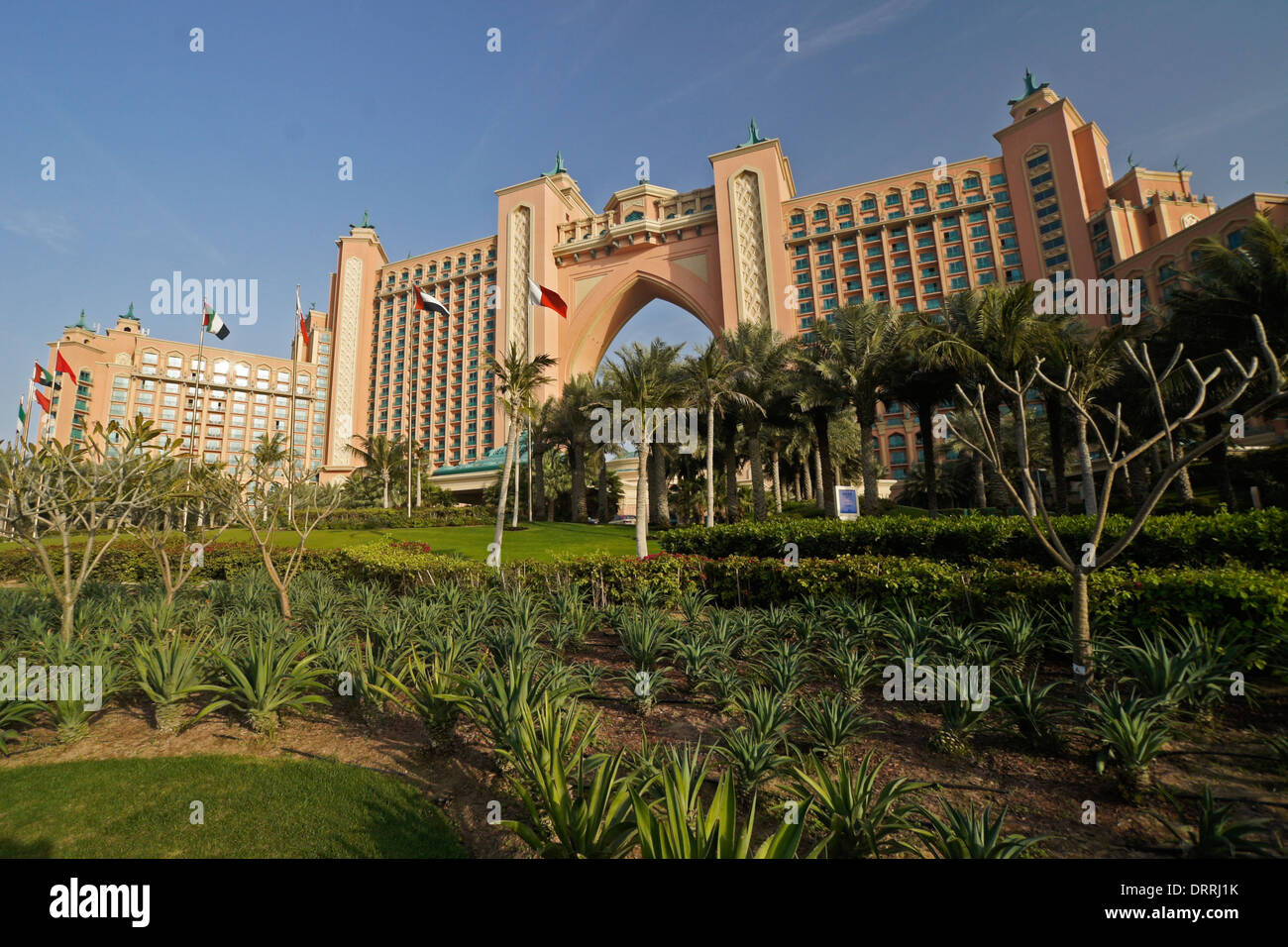 'Atlantis, The Palm' hotel, Dubai, United Arab Emirates Stock Photo