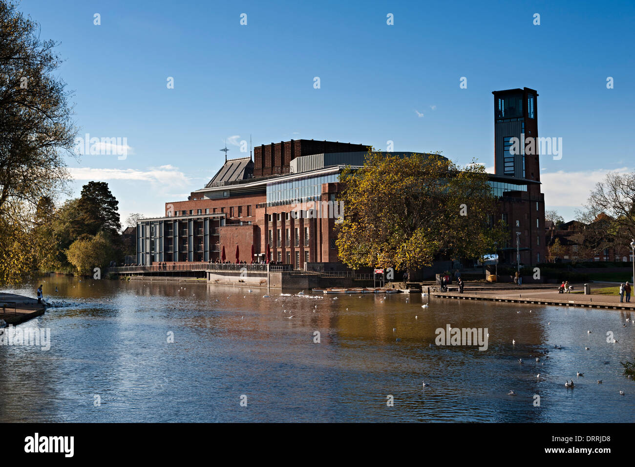royal Shakespeare theater rsc Stratford upon avon Stock Photo Alamy