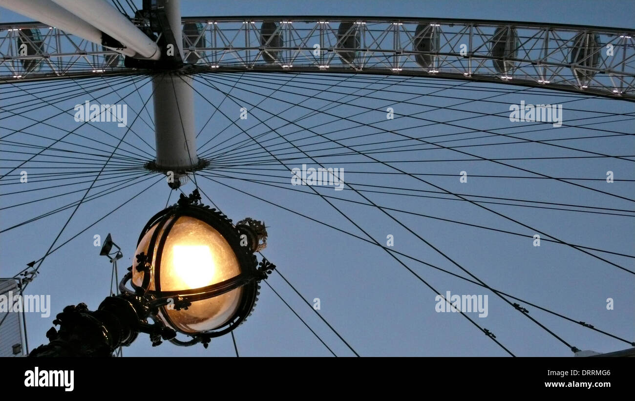 Aerial whitehall london eye hi-res stock photography and images - Alamy