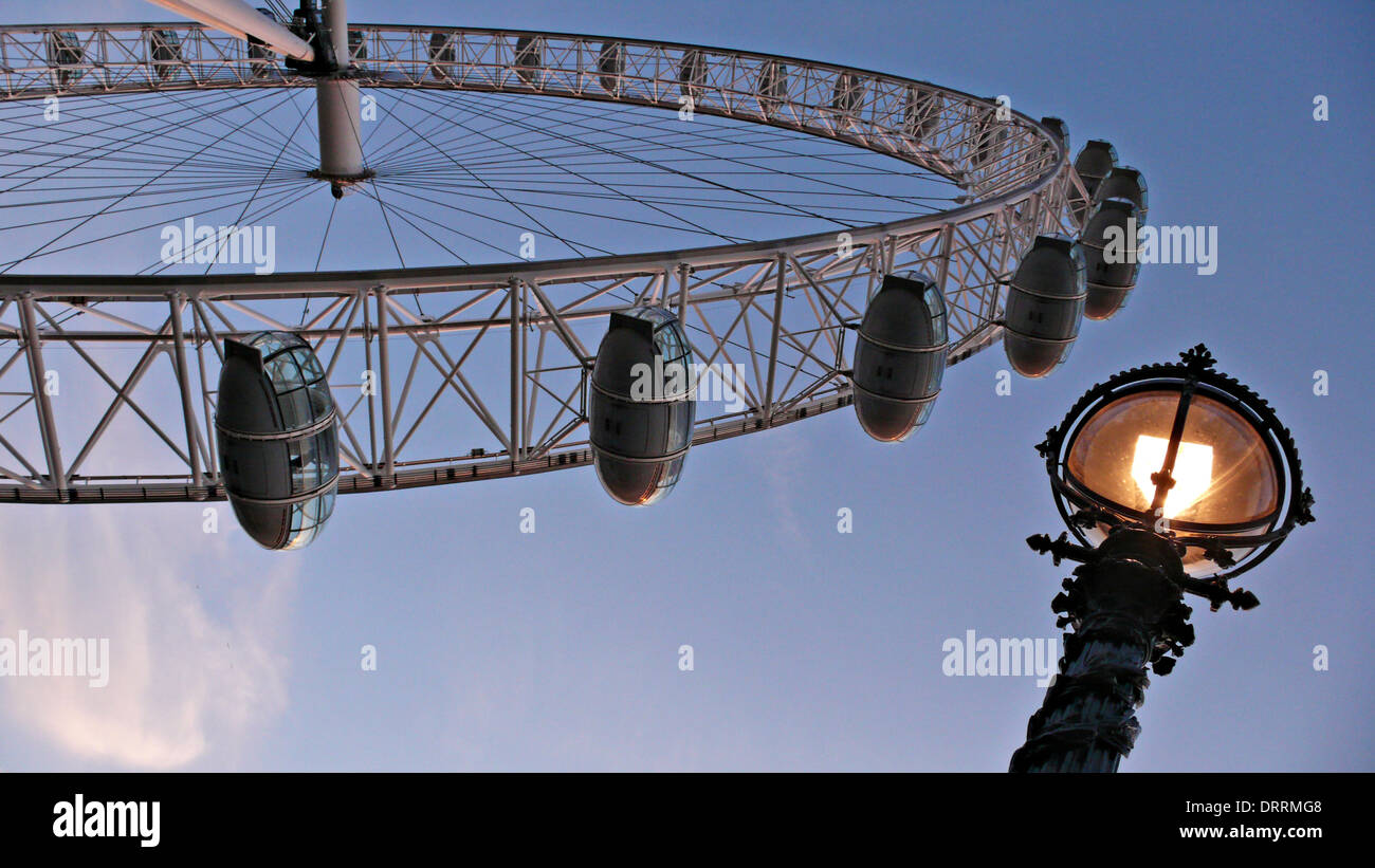 Aerial whitehall london eye hi-res stock photography and images - Alamy