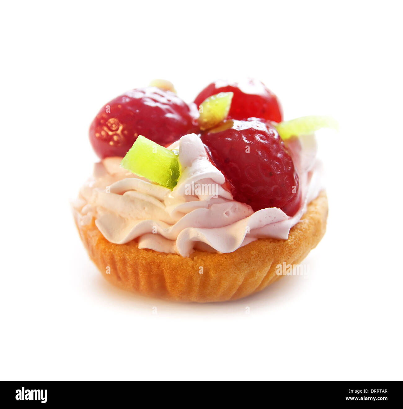 Cake with strawberries Stock Photo - Alamy
