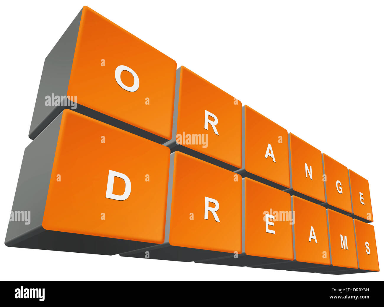 Orange dreams Stock Photo