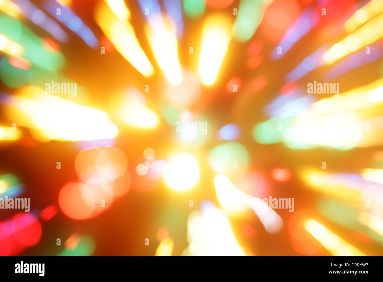 Multi-colored lights on a bright background Stock Photo - Alamy