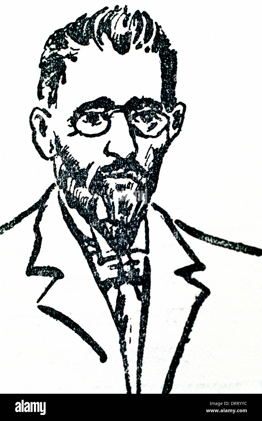 Israel Eliezer Ben Yehuda Founder Of Modern Hebrew 18581922 Stock