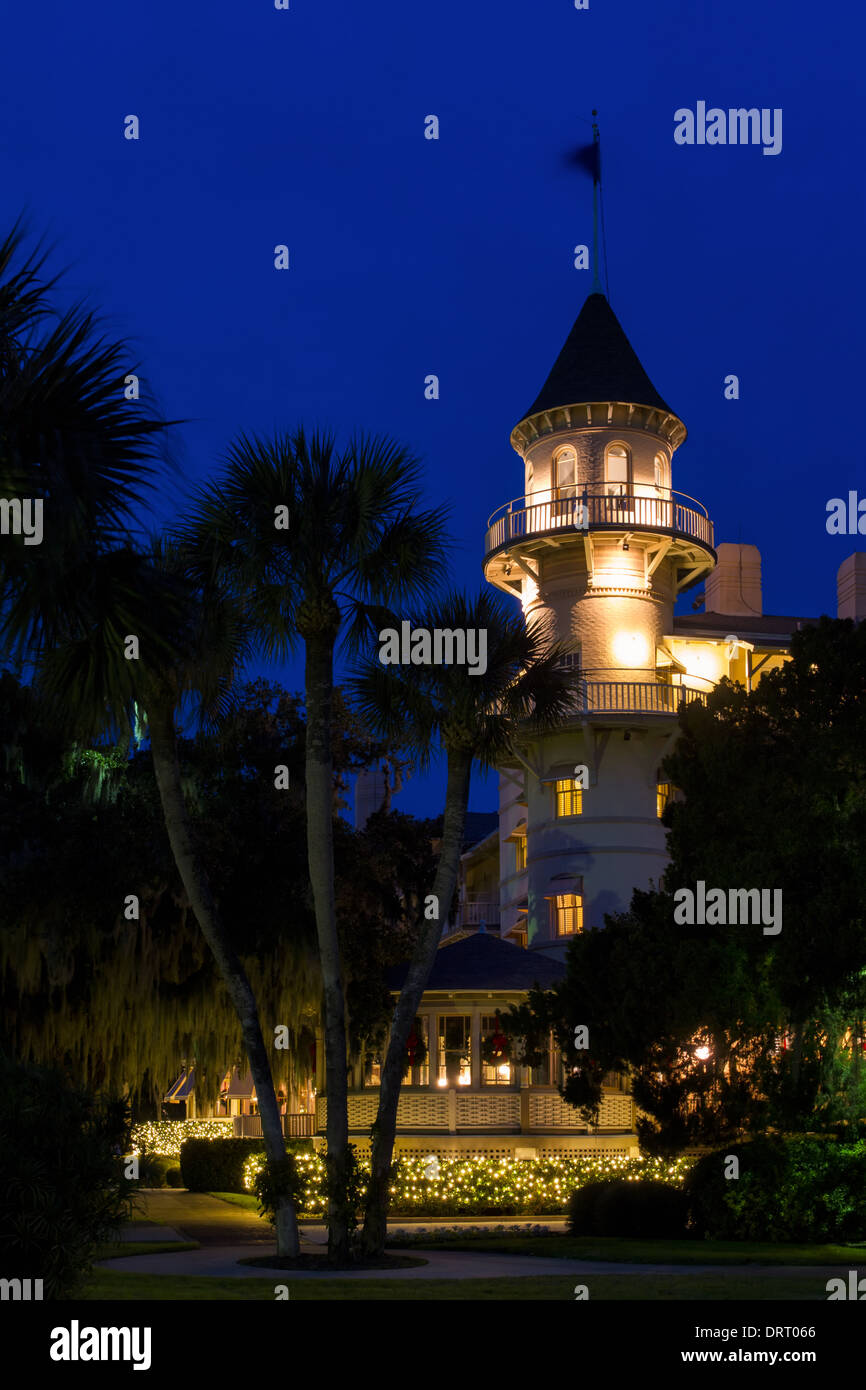 Jekyll Island Club Hotel, Jekyll Island, Stock Photo Alamy