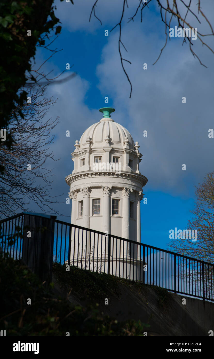 The Pepper Pot, also known as the Pepperpot, the Pepper Box or simply The Tower, is a listed building in Queen's Park Brighton Stock Photo