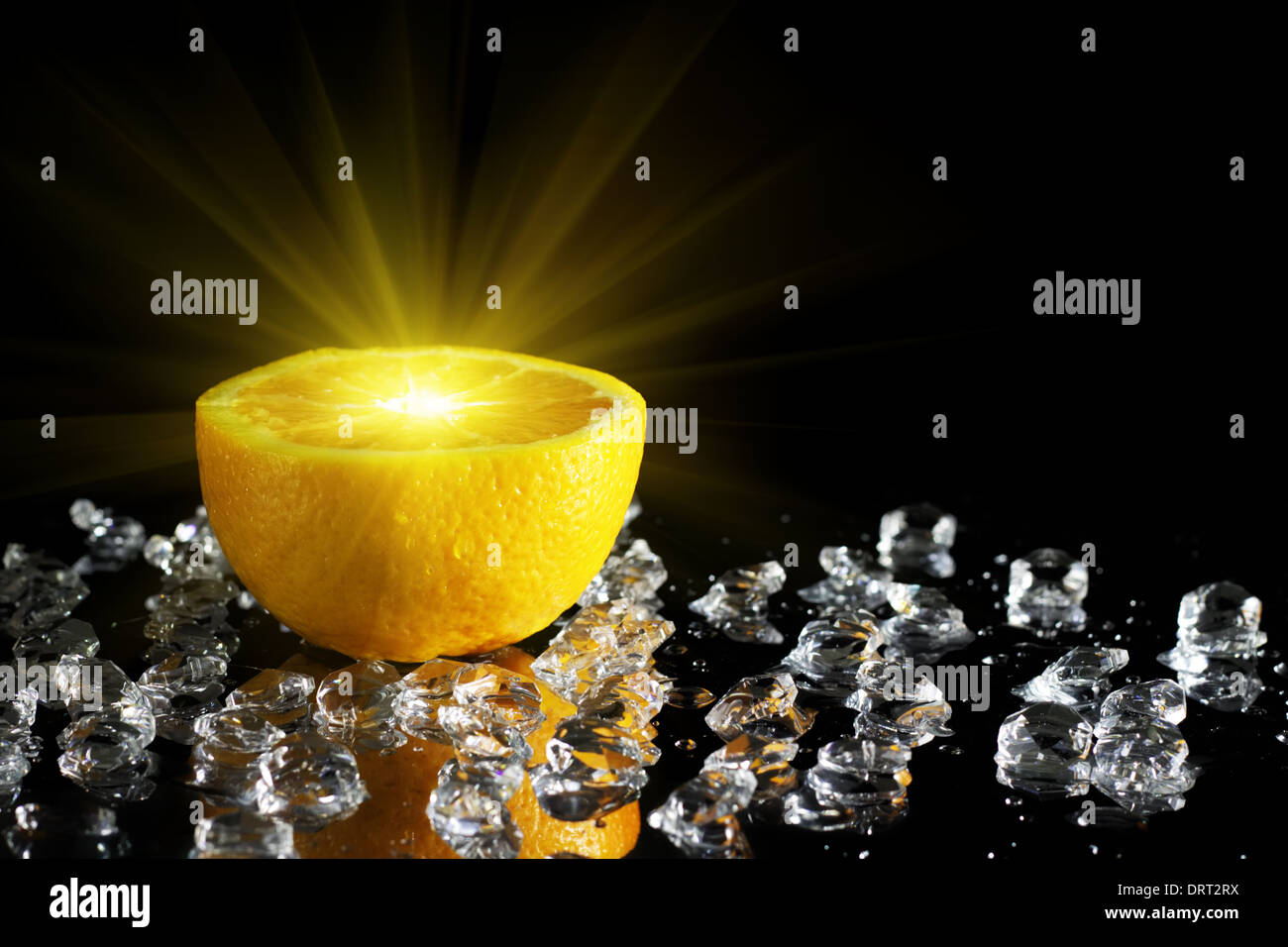 Half orange and black hi-res stock photography and images - Alamy