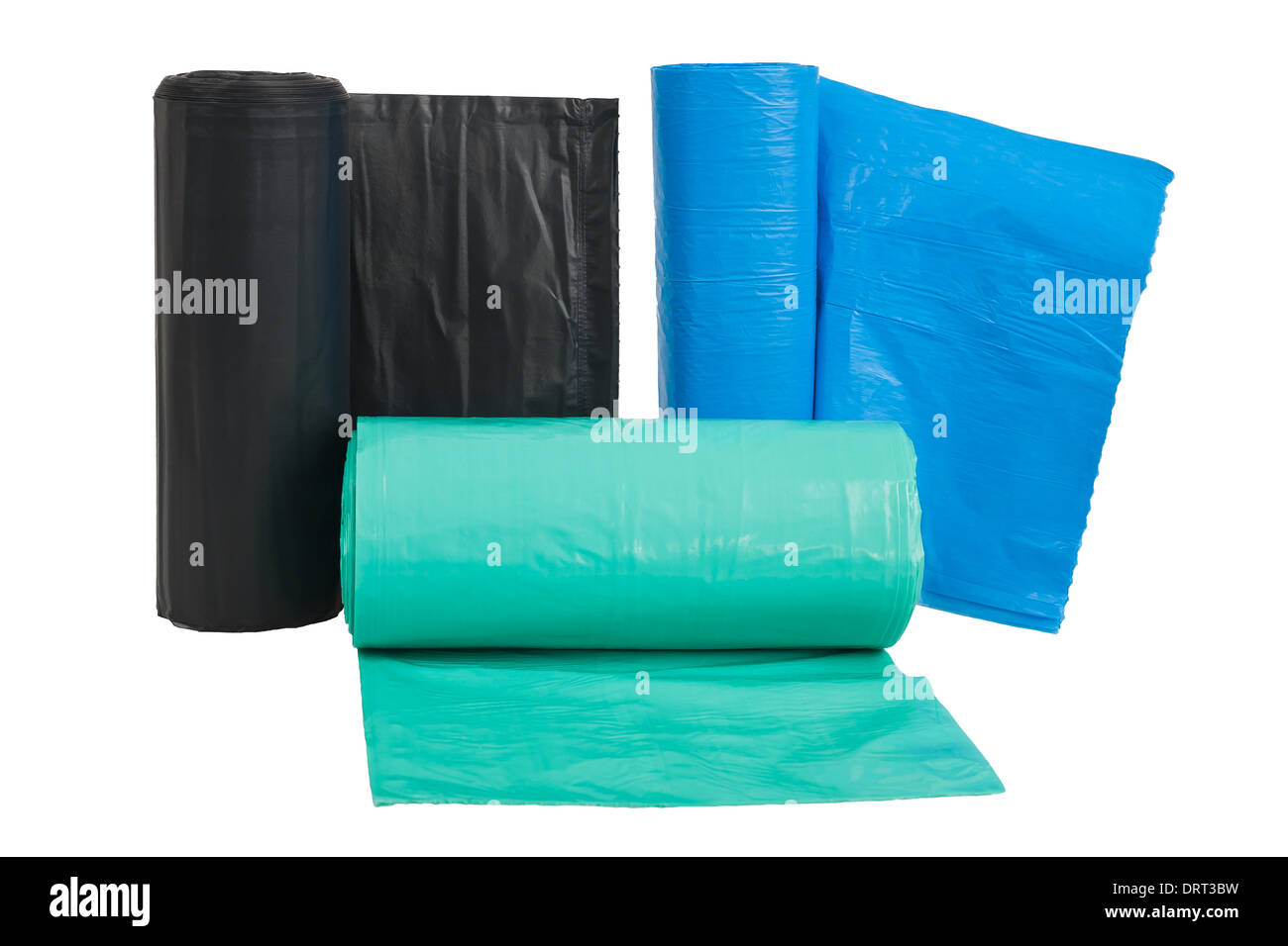 120L Matte Trash Bags Mockup - Free Download Images High Quality PNG, JPG