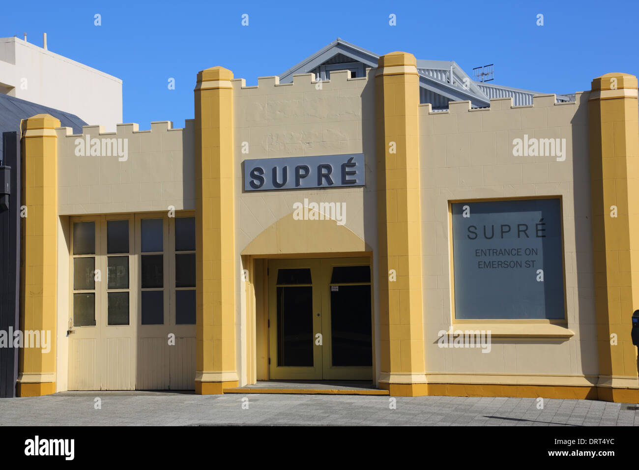 Art Deco Napier, Supre,  Napier, Hawkes Bay, North Island New Zealand Stock Photo