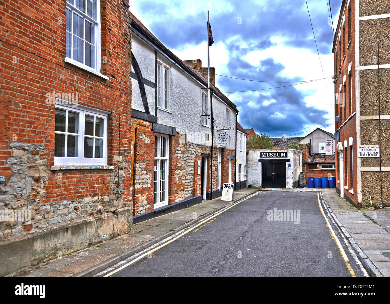 The Blake Museum is in Bridgwater, Somerset Stock Photo
