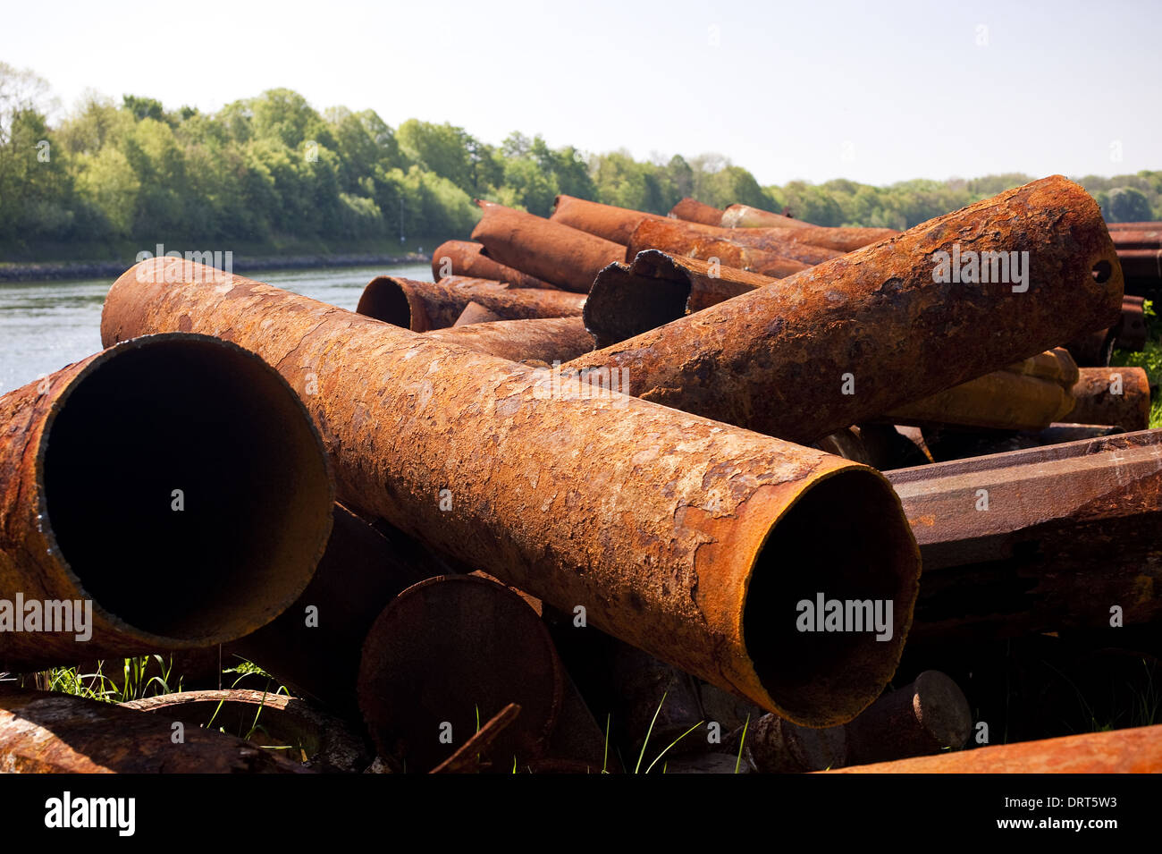 Rusty Steel Stock Photo