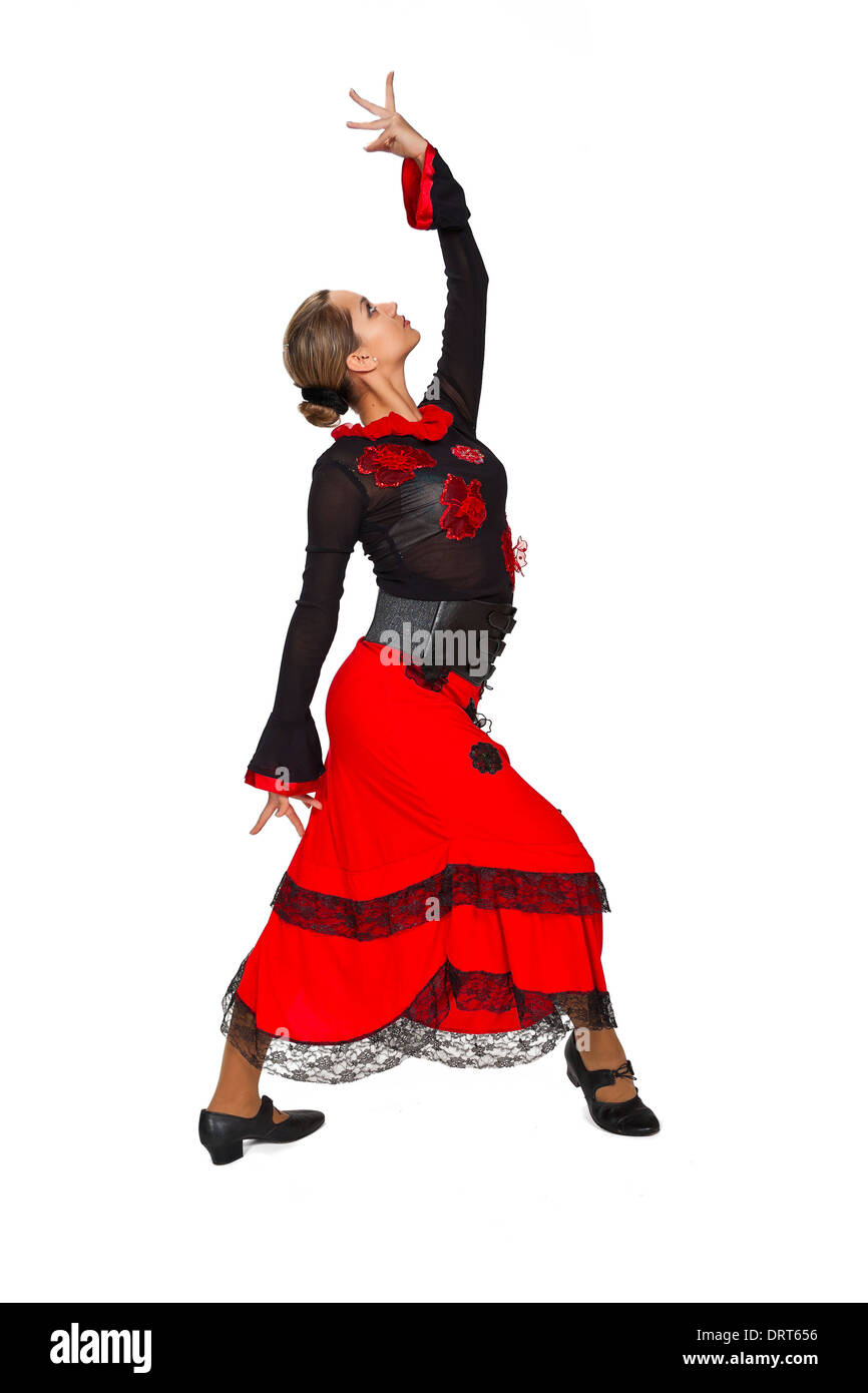 Beautiful spanish dancer Stock Photo Alamy
