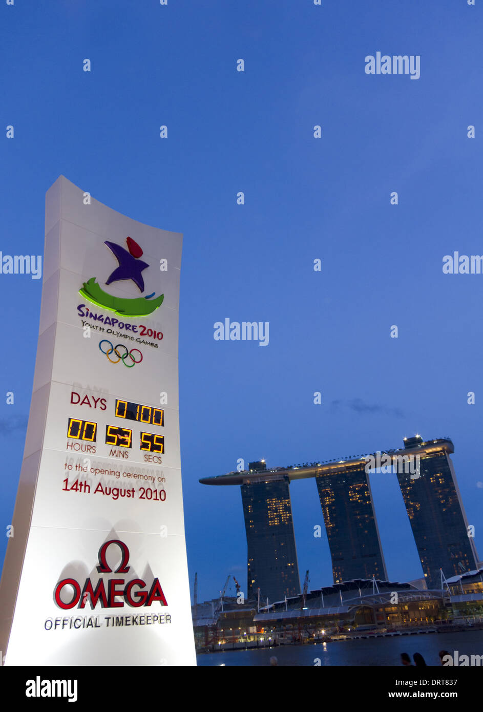 Youth olympic games, singapore 2010 Stock Photo