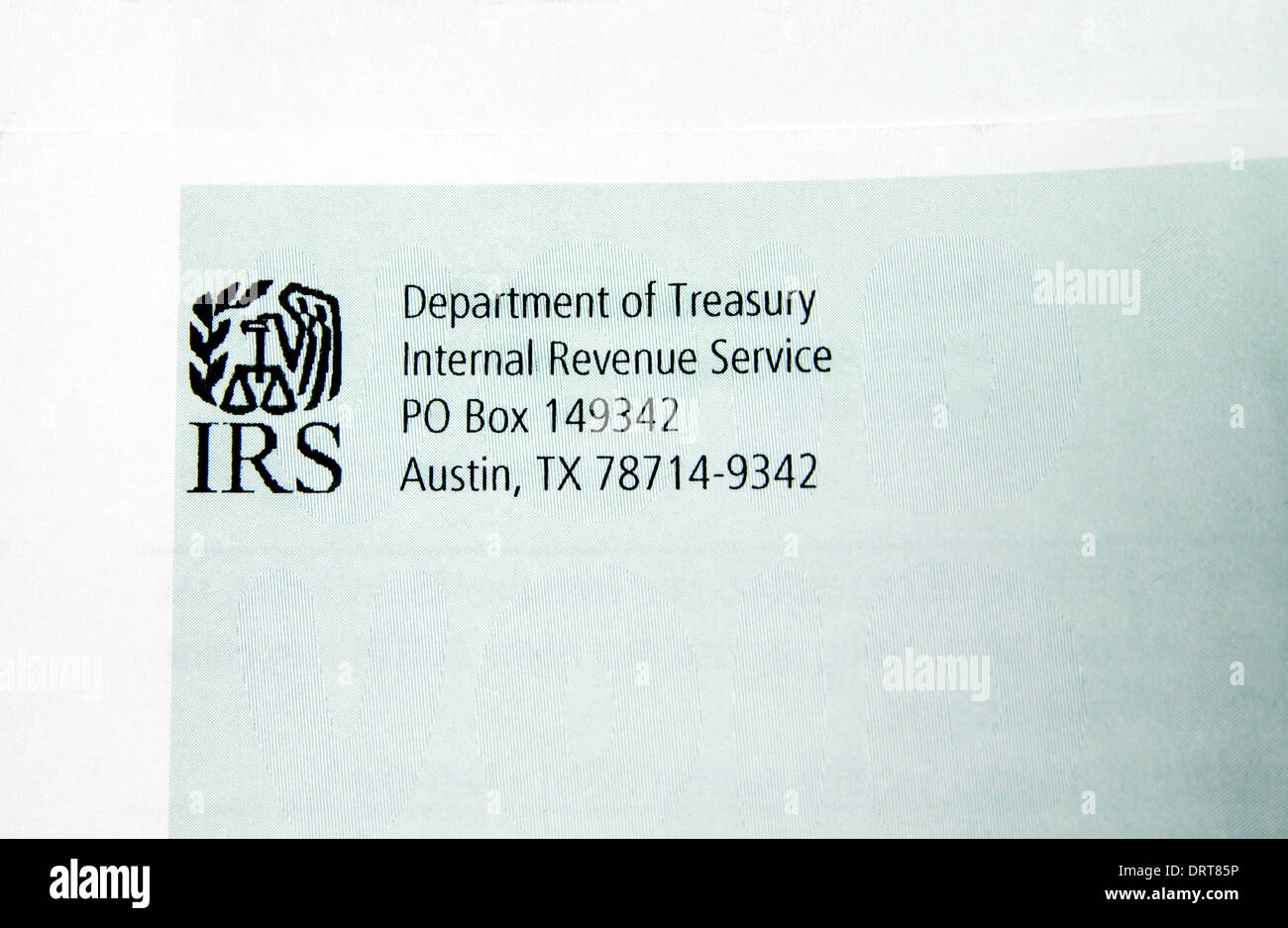 Letter Head For IRS Stock Photo Alamy Letter Head For IRS Stock Photo Alamy