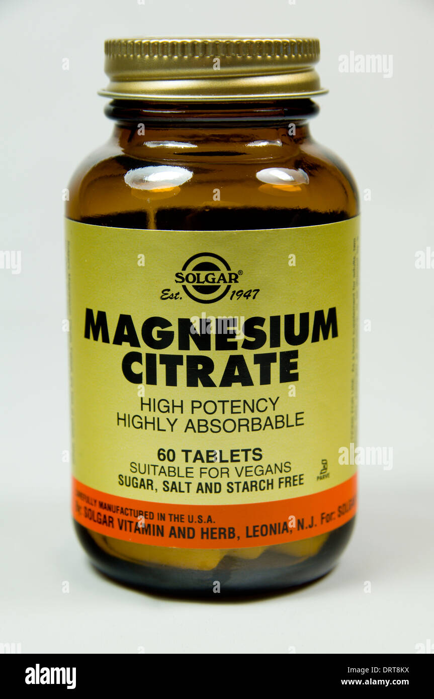 Magnesium citrate hi-res stock photography and images - Alamy