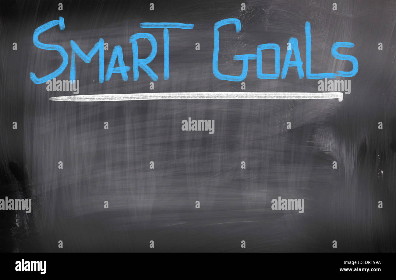 Smart Goals Concept Stock Photo