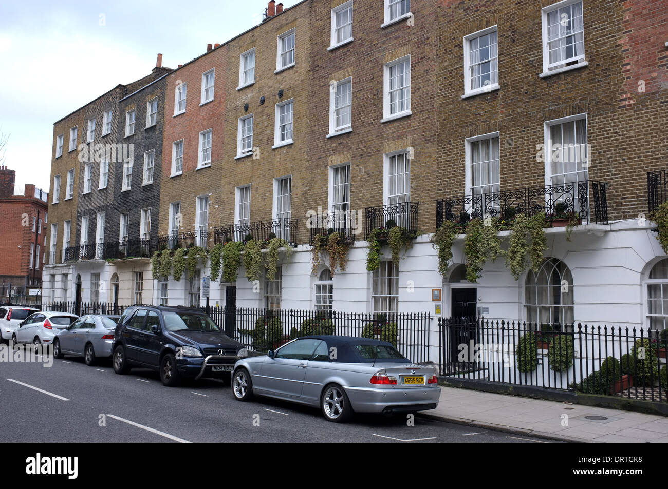 north gower street in the euston area of london nw1 uk 2014 Stock Photo