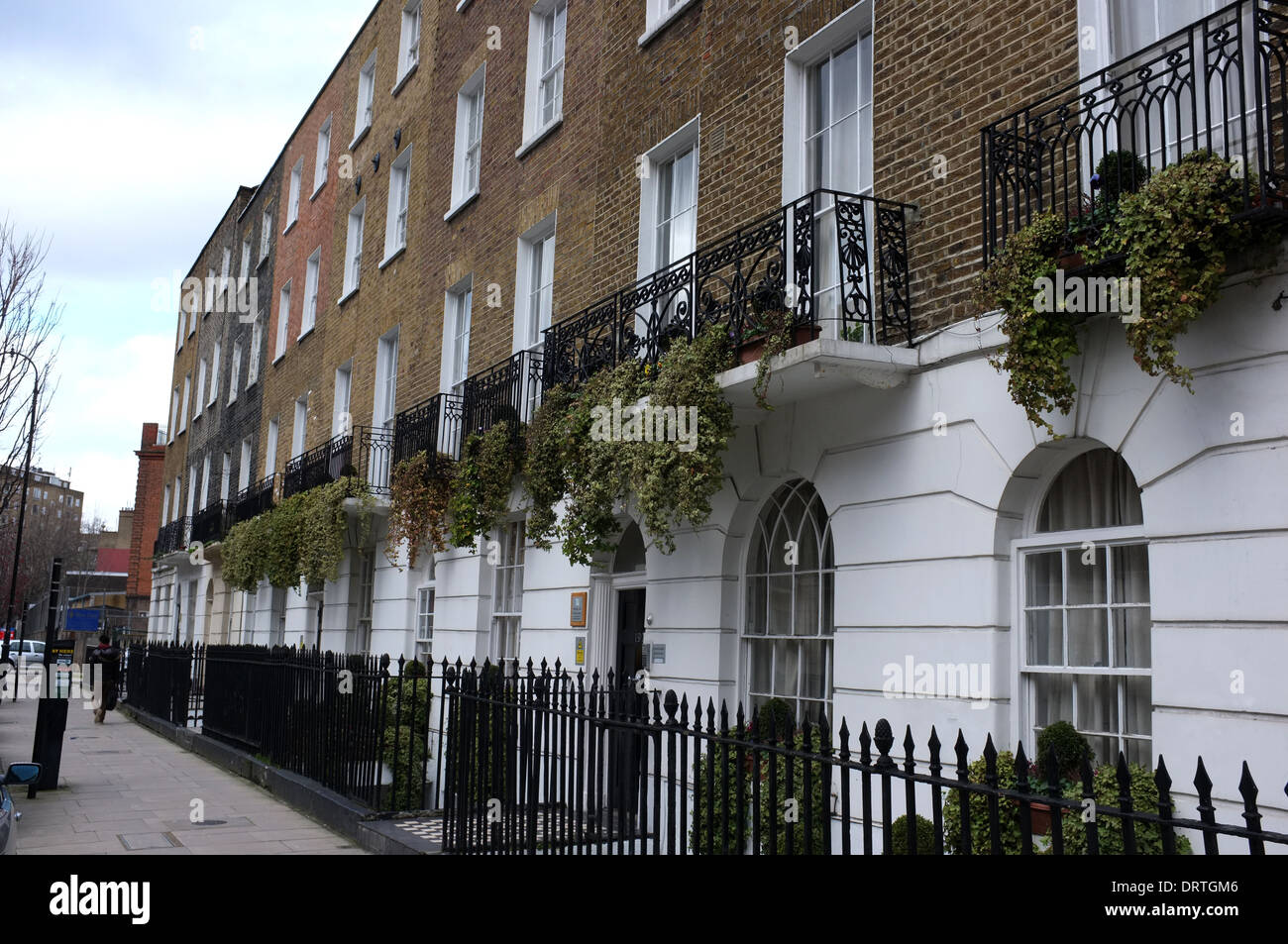 north gower street in the euston area of london nw1 uk 2014 Stock Photo