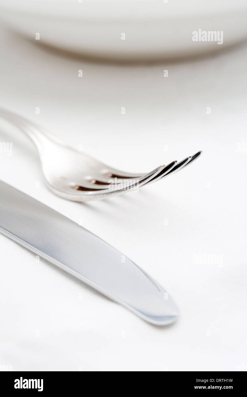 Closeup silverware hi-res stock photography and images - Alamy
