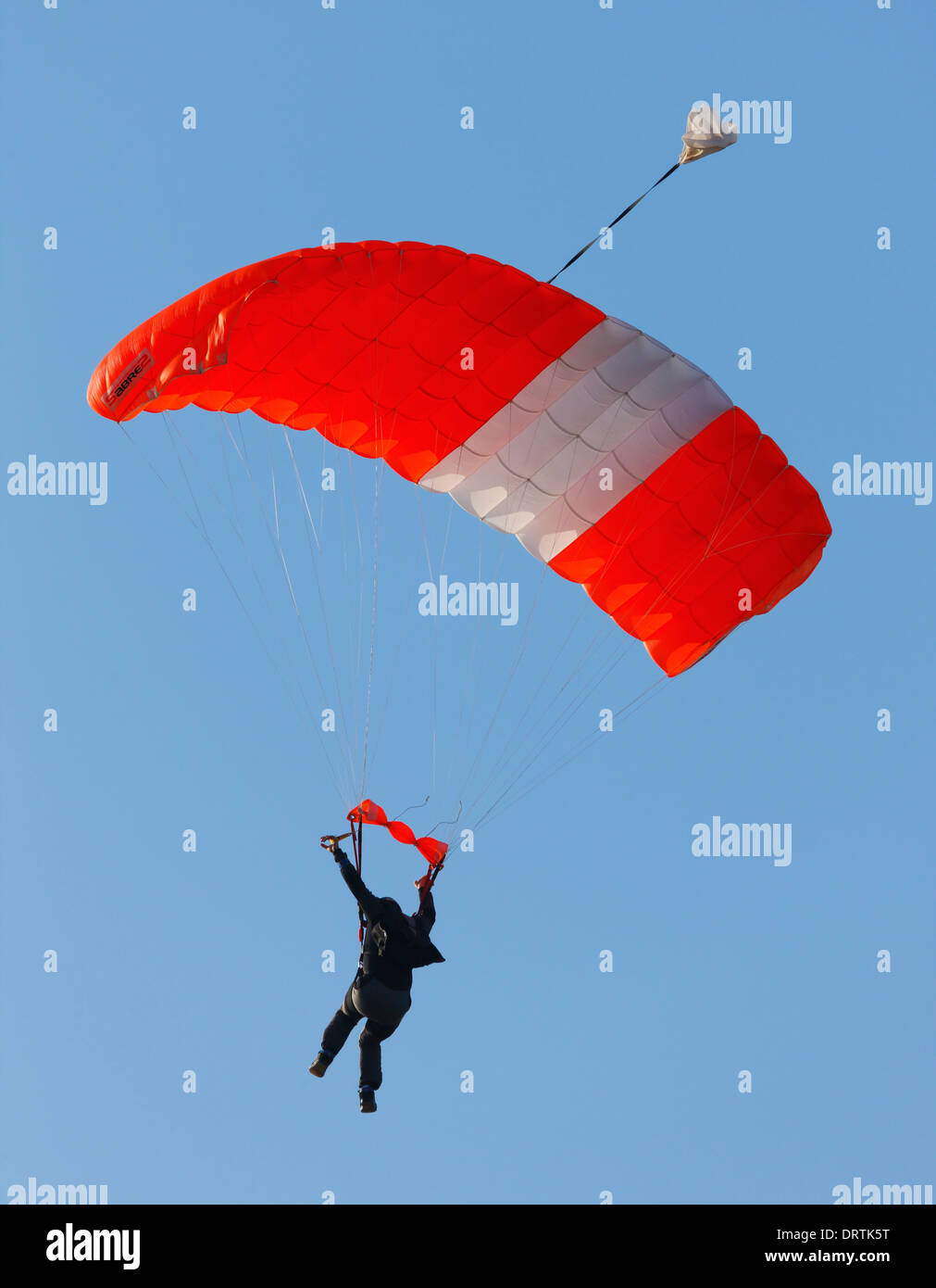 Skydiver. Stock Photo