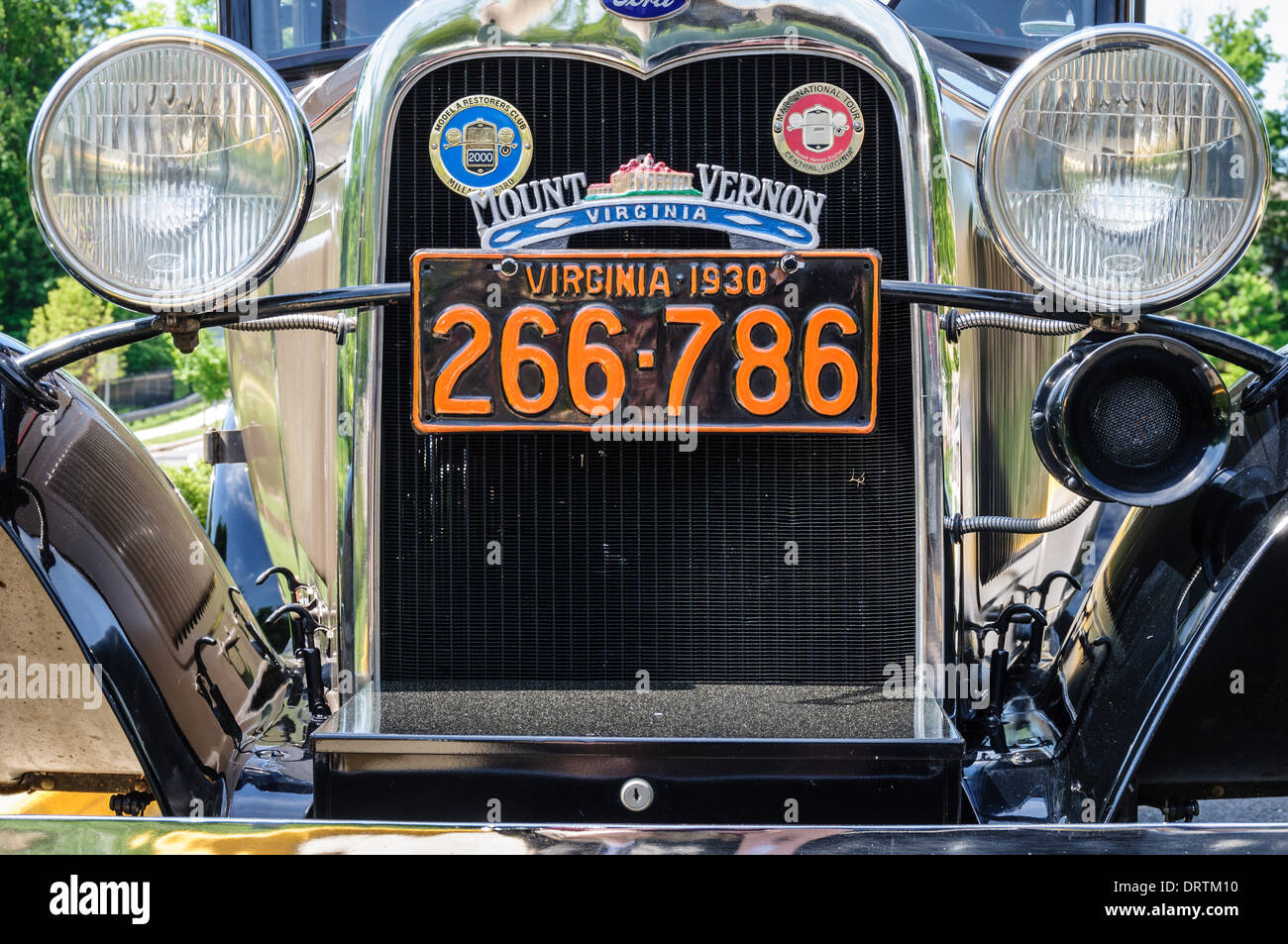 Model A Ford Antique Car Show Armstrong Street Old Town Fairfax Virginia Stock Photo Alamy