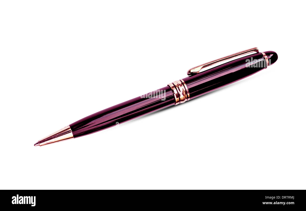 pen isolated on the white background with clipping path Stock Photo