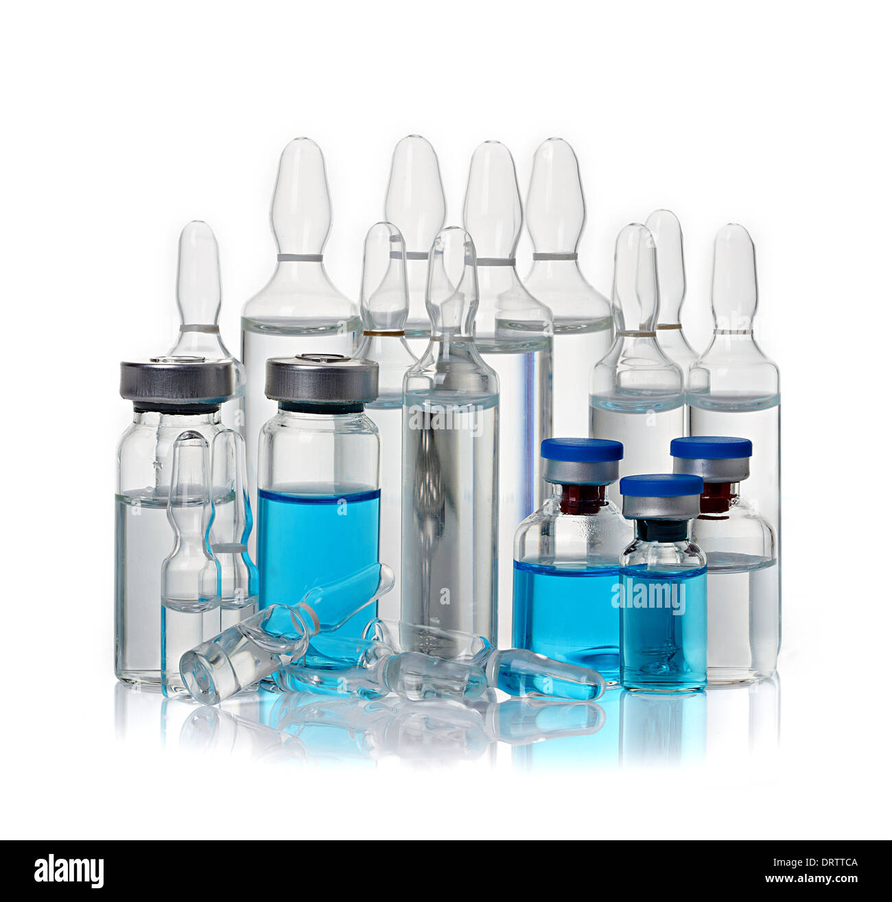 Medical ampoules, vial Stock Photo Alamy
