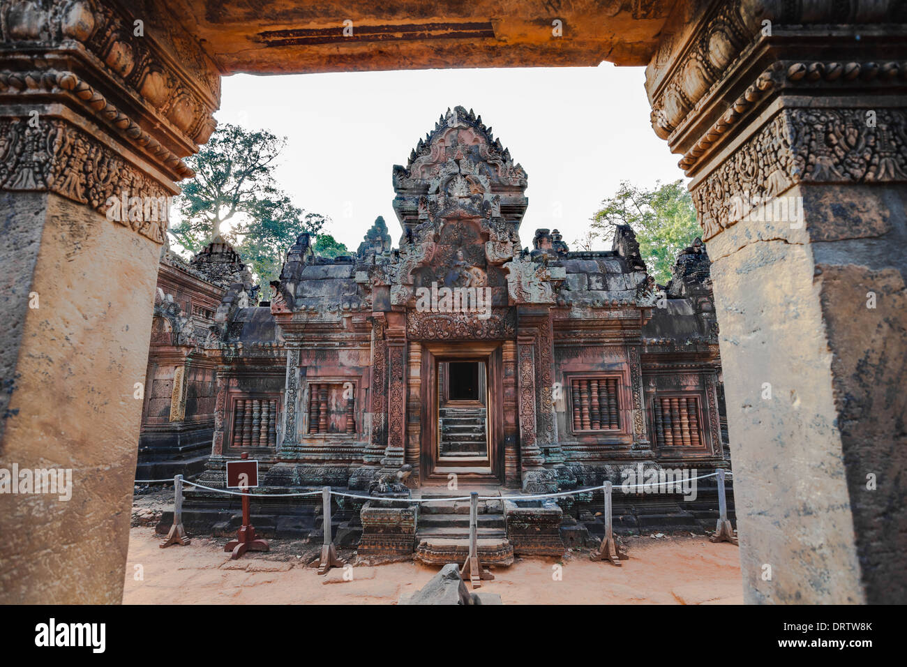 Banteay srey temple, siem reap, cambodia Stock Photo