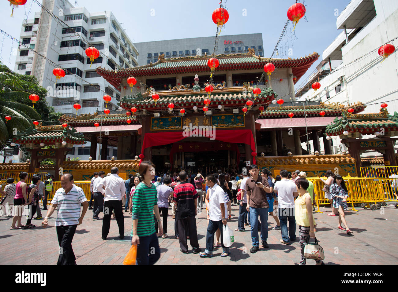 Chinese New Year Bugis Singapore Stock Photo