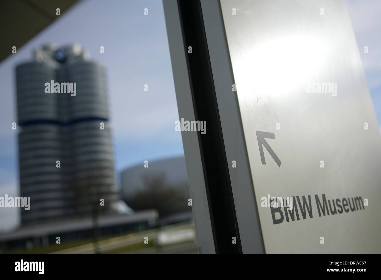 The BMW Headquarters and Museum, Munich, Germany. Stock Photo