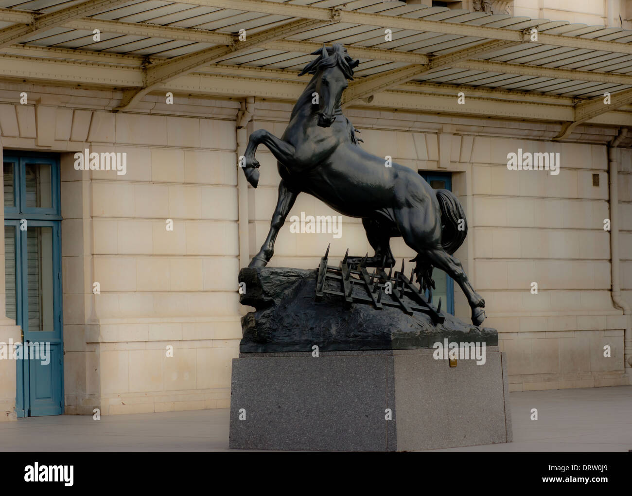 horse statue Stock Photo