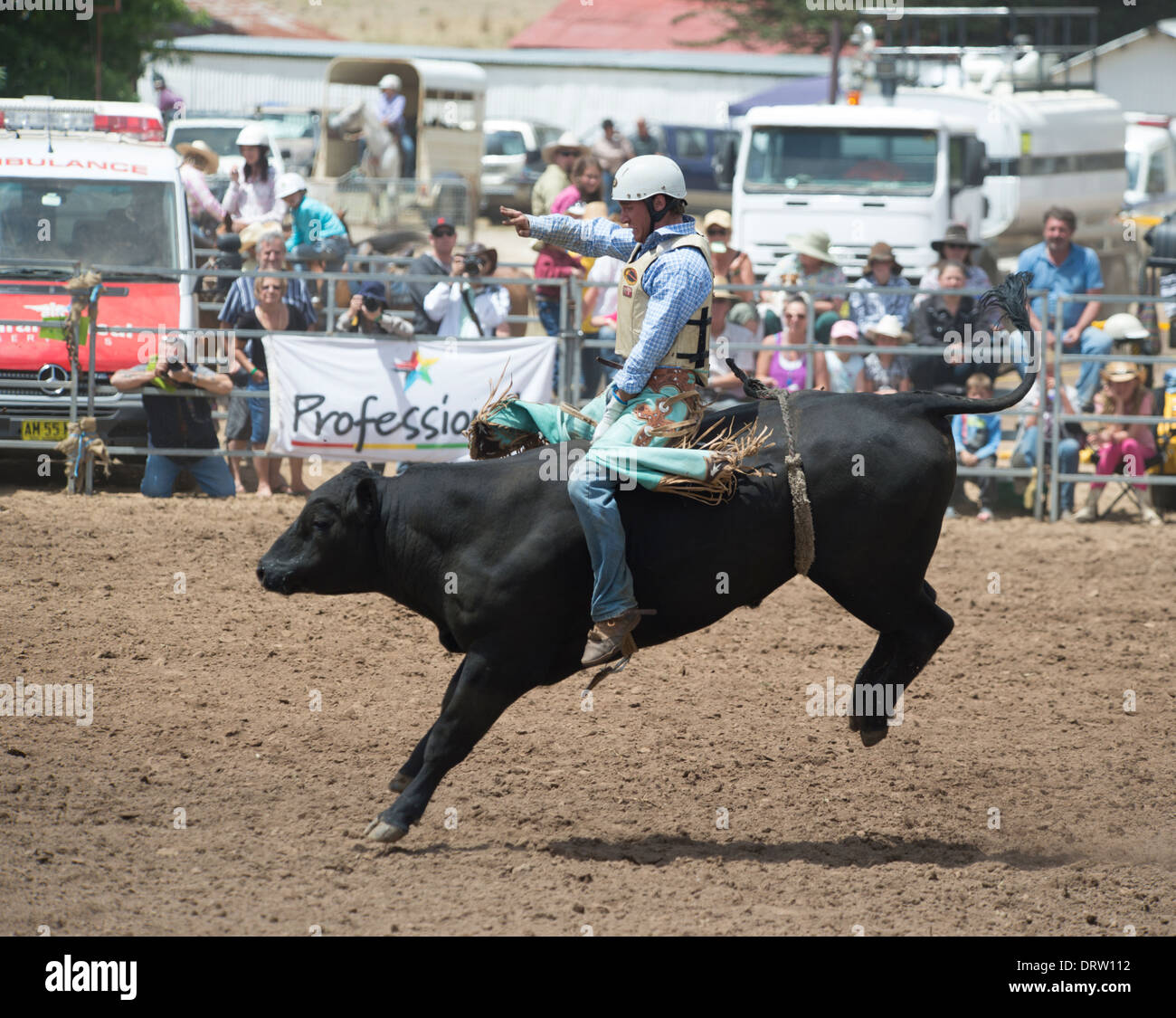 Taralga Rodeo - New South Wales - Australia Stock Photo