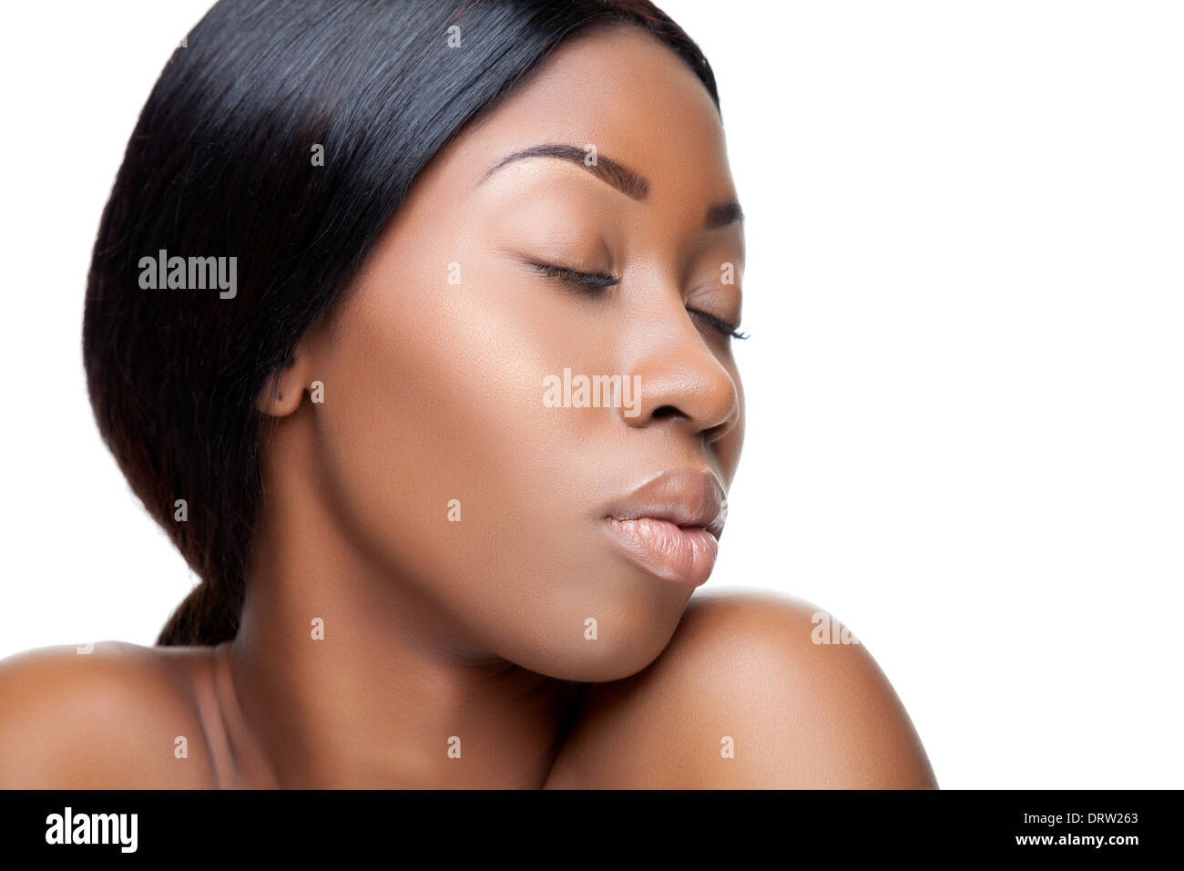 Black makeup hi-res stock photography and images - Alamy