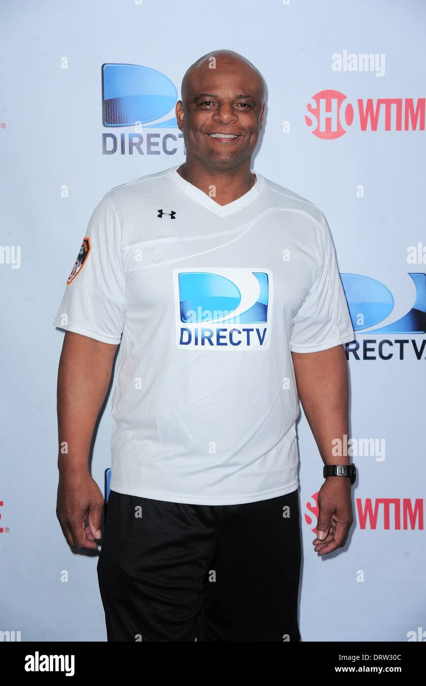 Los Angeles, CA, USA. 1st Feb, 2014. Amani Toomer at arrivals for