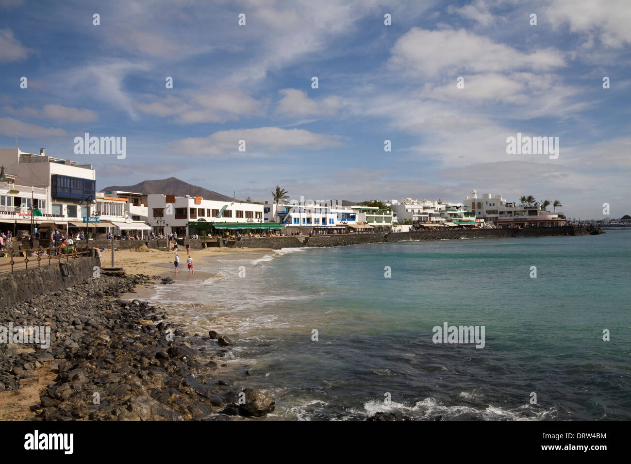 Playa Blanca Lanzarote Tourists Stock Photos Playa Blanca